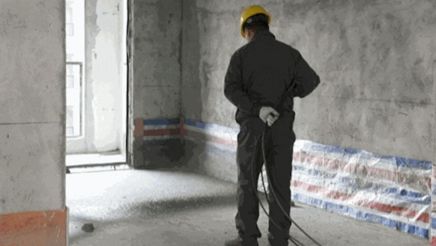 樓層地面應(yīng)用聚氨酯保溫隔聲施工流程(雙組份聚氨酯發(fā)泡噴涂機(jī))-京華邦威 樓層地面應(yīng)用聚氨酯保溫隔聲施工流程(雙組份聚氨酯發(fā)泡噴涂機(jī))-京華邦威